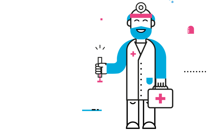 Personnage médecin MNT & VOUS